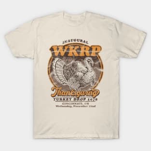 WKRP Turkey Day Vintage Worn Lts T-Shirt